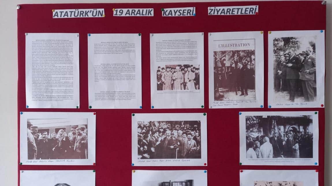 Atatürk'ün Kayseri'ye Gelişinin 104. Yıl Dönümü